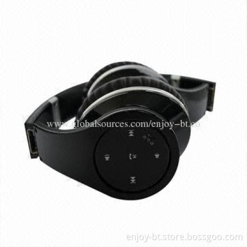 Calling chat remote music control function Bluetooth stereo headphone